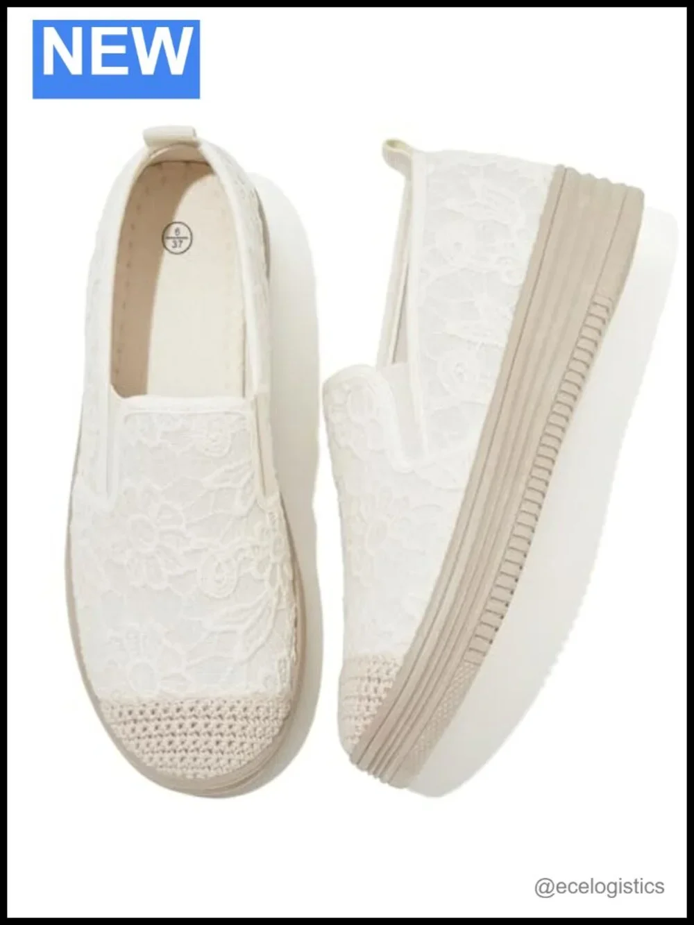 Lace Espadrilles Slip On Loafers Platform Sneakers Comfortable Spring Flats